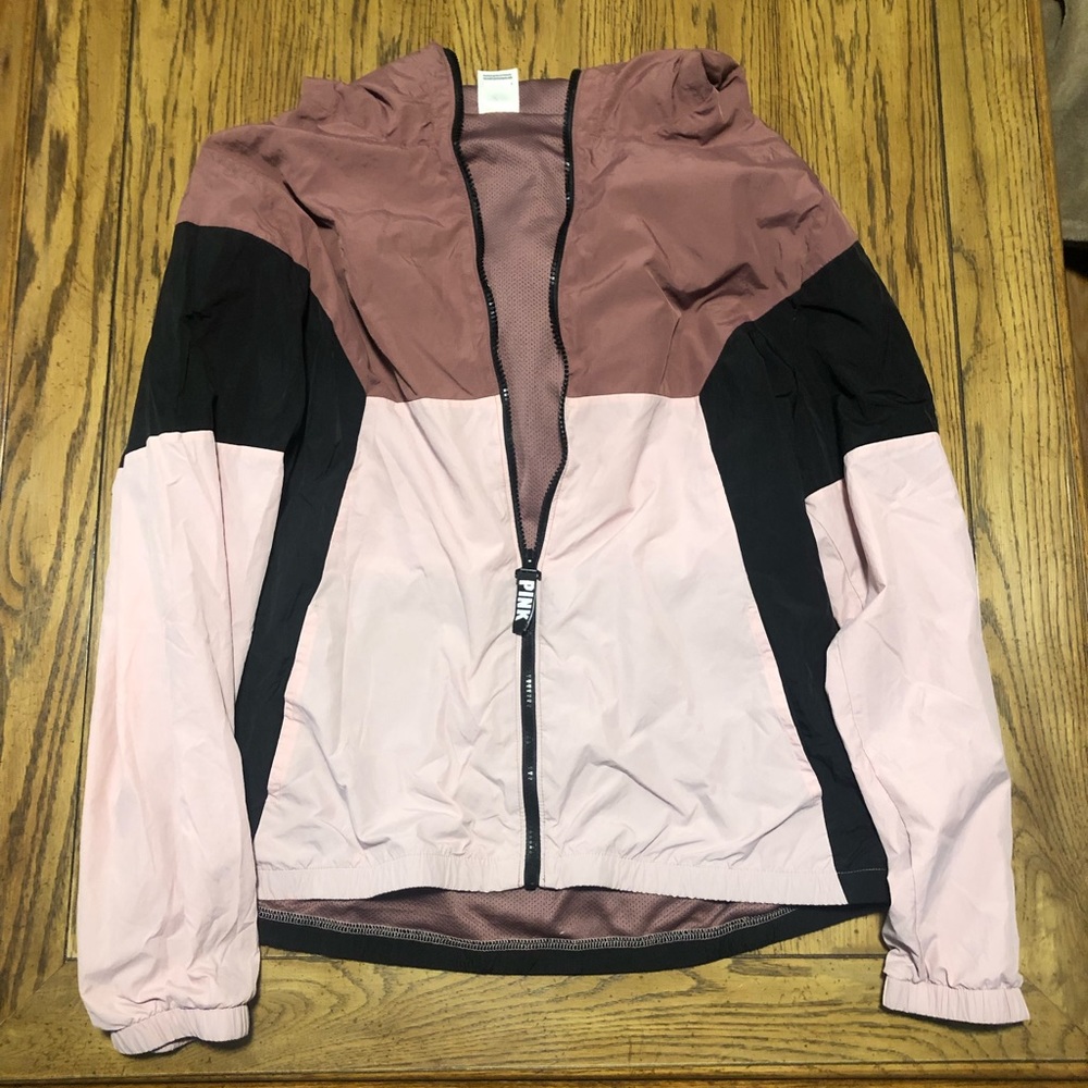 PINK Color Block Jacket - M/L